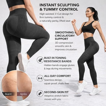 3D Cellulite Leggings