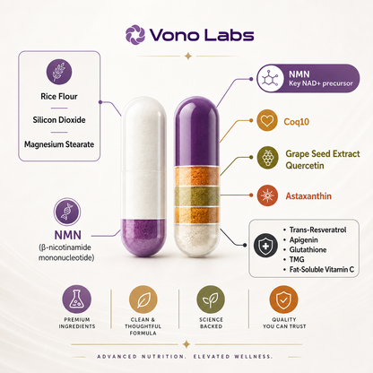 NMN 10-1 Complex 1,000mg Per Serving