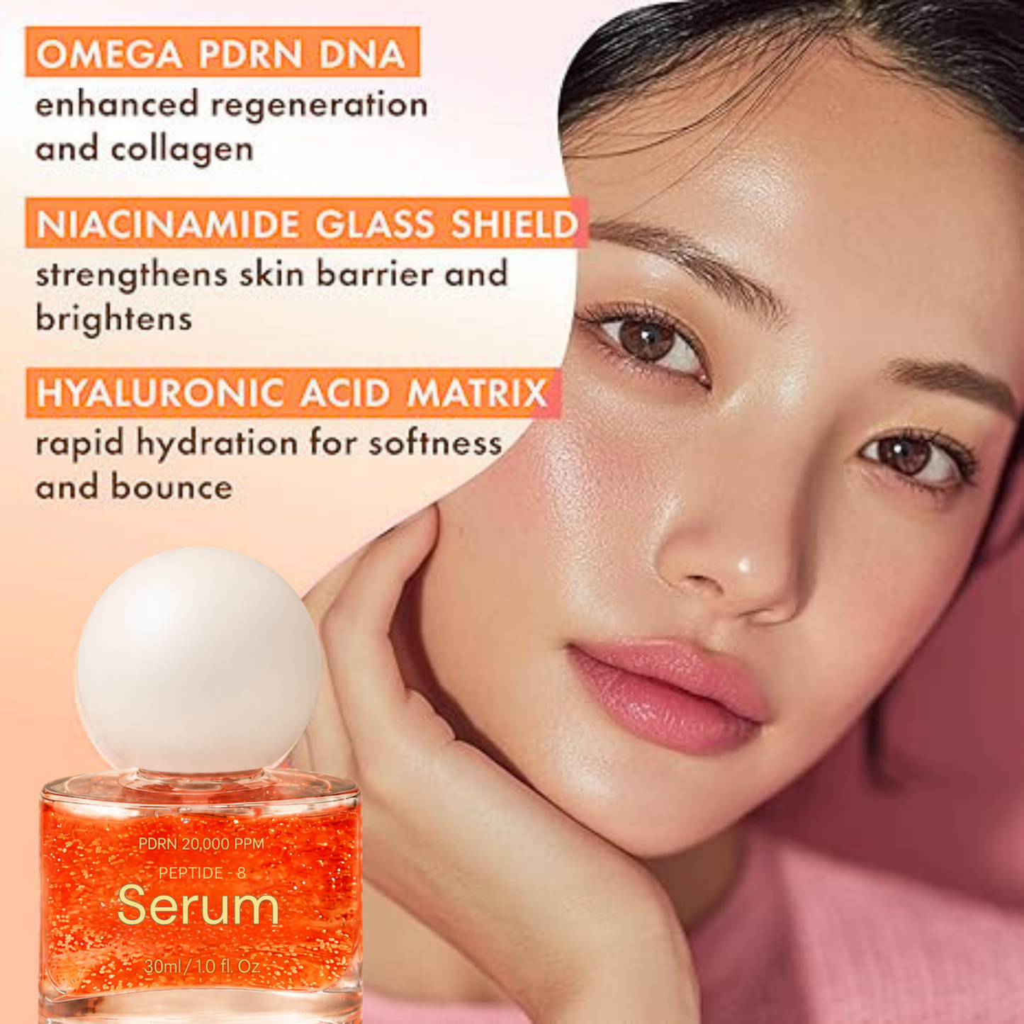 PDRN & Peptide-8 Glass Skin Serum