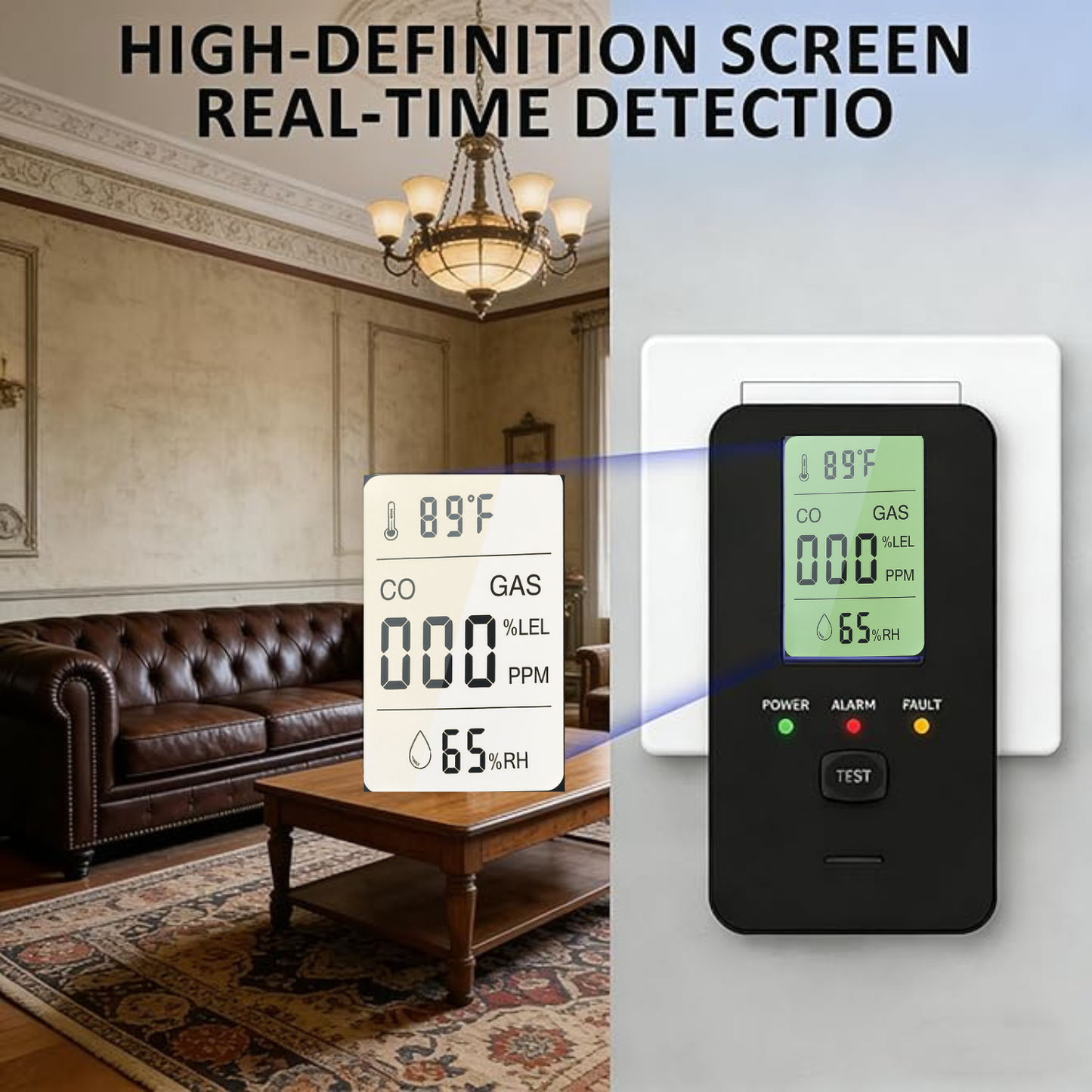 4 In 1 CO Detector