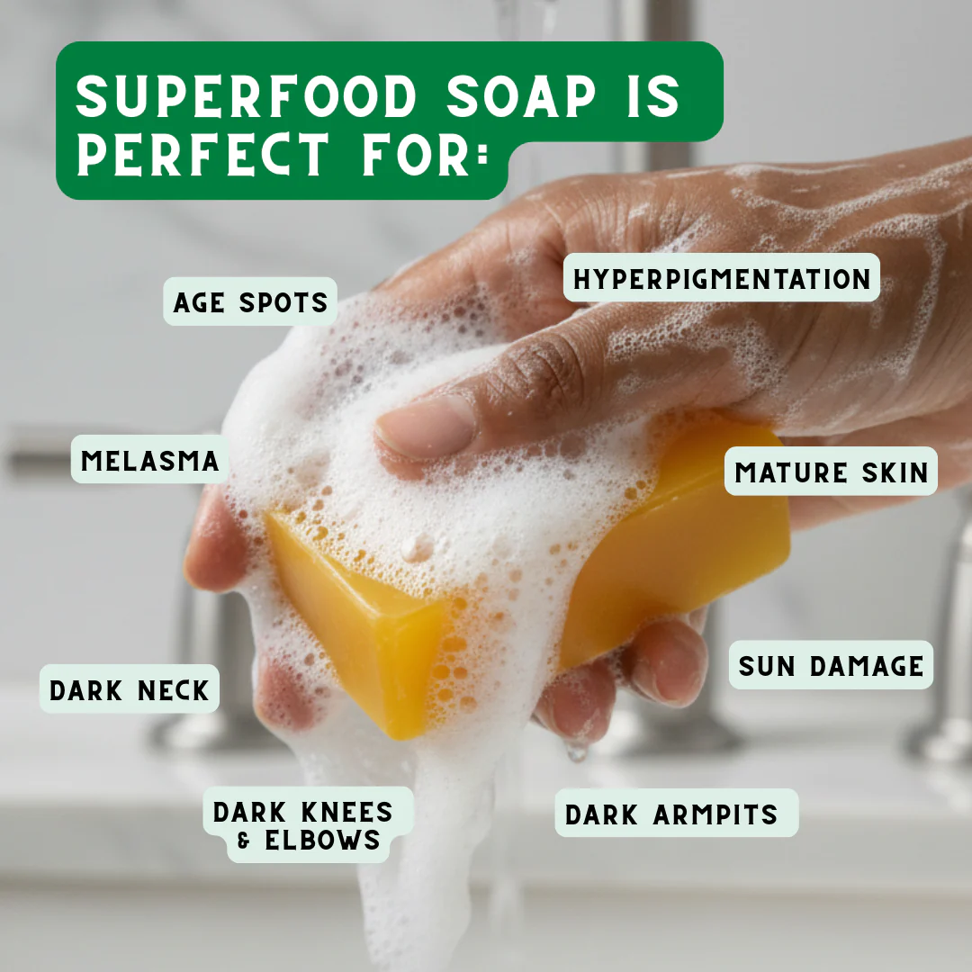 The Superfood Soap Bar For Dark Spots
